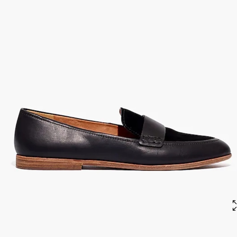 Madewell The Alex Loafer Leather/Suede Loafer Sz Women’s 8.5